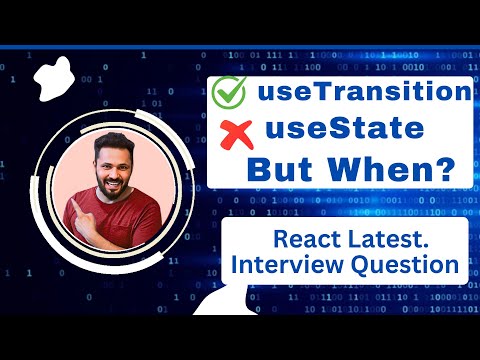 React Interview Question in Hindi # what is the use of useTransition