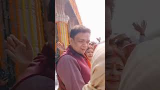 Celebrities At Ayodhya Ram Mandir #ram #ayodhya #bhakti #trending #sonunigam#anuradhapaudwal #shorts