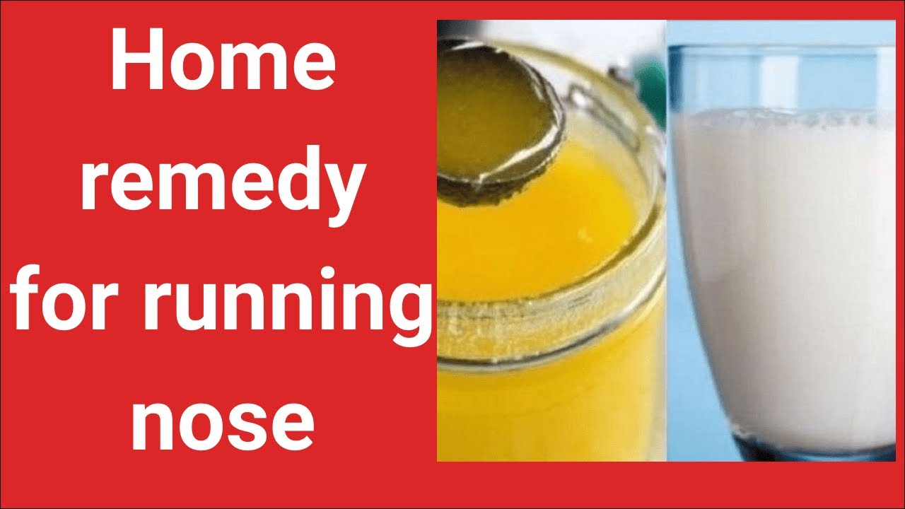 Running nose cure routine || Home remedy������������������ - YouTube