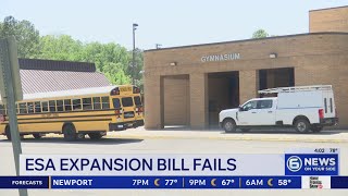 Lawmakers strike down bill that could have expanded ESA program to East TN
