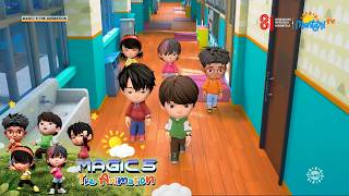 A Full Day of Magic 5 Competing Without Using Their Powers | Magic 5 The Animation - Episode 194