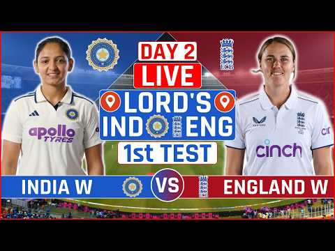 India Women vs England Women Test Live Score | IND W vs ENG W 1st Test Day 2 Live Audio Commentary