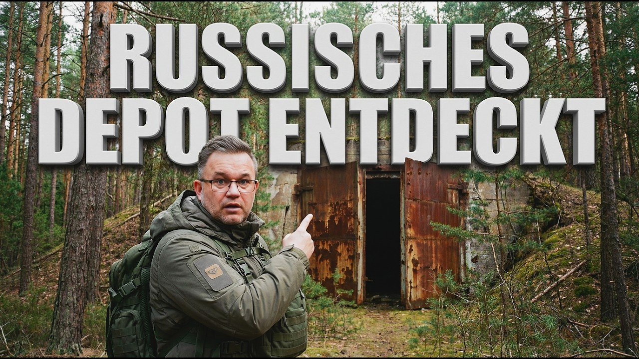 Russisches Munitionsdepot der GSSD tief im Wald entdeckt! | Lost Places Brandenburg
