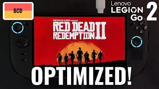 Lenovo Legion Go 2  X  Red Dead Redemption 2 | Optimized Settings