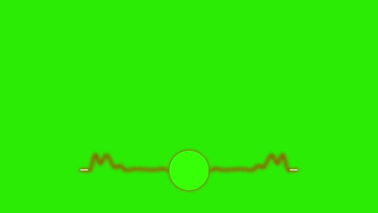 Audio Spectrum Visualizer Green Screen