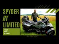 2019 Can-Am Spyder RT Limited  | First Ride Review | CanAmSpyder | Can Am Spyder