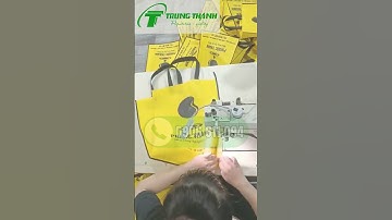 Công đoạn may ráp thân túi vải không dệt tại Xưởng may Túi Vải Trung Thành