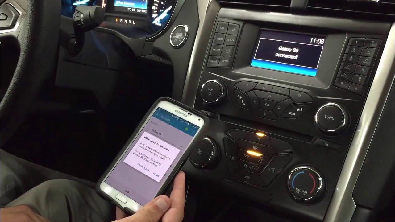 2017 Ford Fusion Bluetooth - YouTube