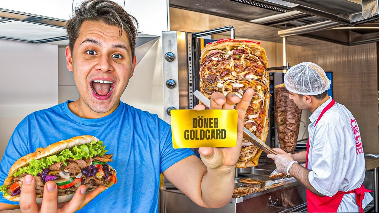 Deutschlands ERSTE DÖNER GOLDKARTE!(UMSONST DÖNER ESSEN) aber...