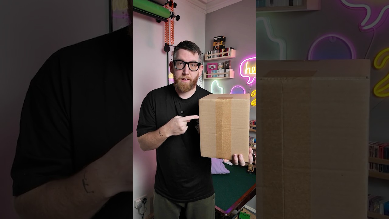 Opening a package from YouTube 