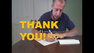 HOW TO WRITE A THANK YOU NOTE