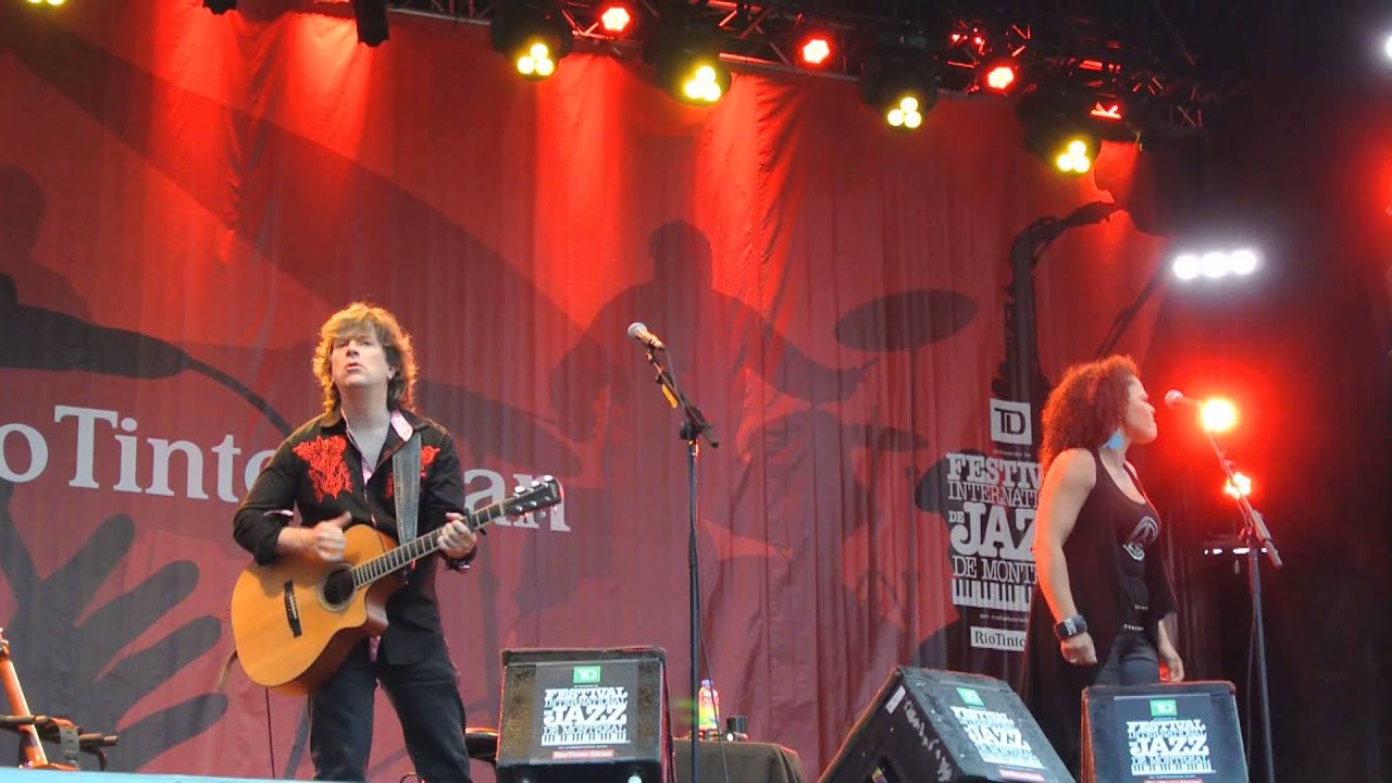 Montreal Jazz Fest 2013, Dawn Tyler Watson and Paul Deslaurier