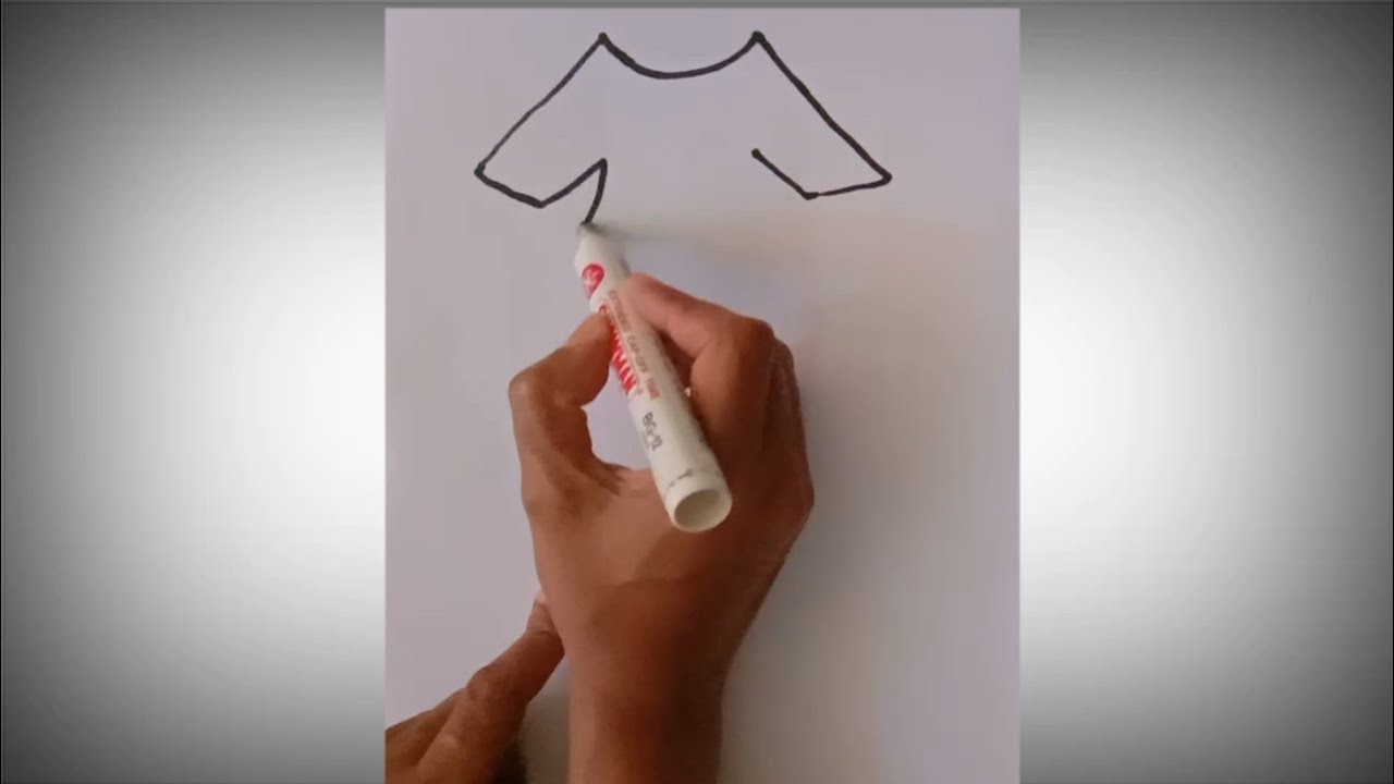 Cara Mudah Menggambar Baju Untuk Anak TK / PAUD - YouTube