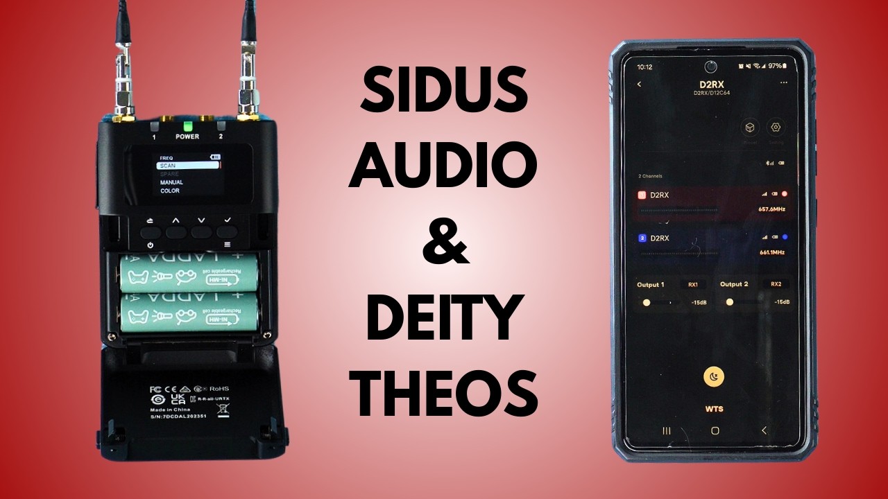 Deity Theos + Sidus Audio App: Quick Guide to Changing UHF Frequencies ...