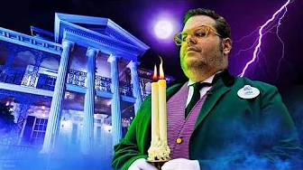 Josh Gad Faces The Haunted Mansion Alone As A Caretaker | Disneyland Resort
