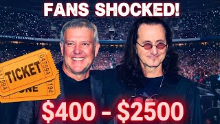 Rush Fans Are Furious Over Ticket Prices!