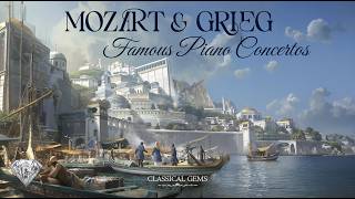 Grieg & Mozart Famous Piano Concertos