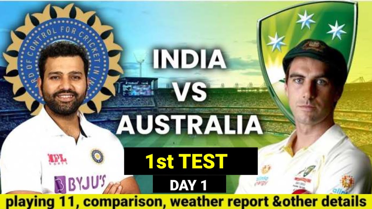 IND vs AUS Test Match 1 Highlights India vs Australia match 1st
