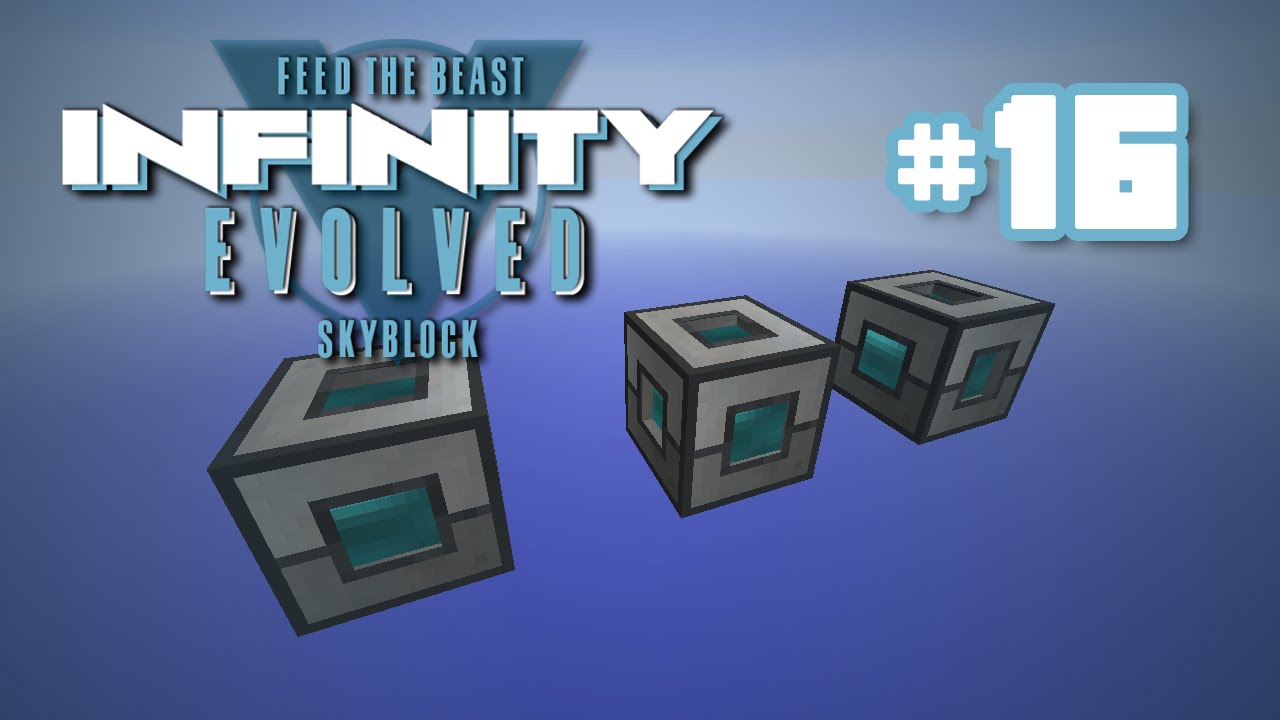 FTB Infinity Skyblock - Ep 16 - Auto Machine Frames - YouTube