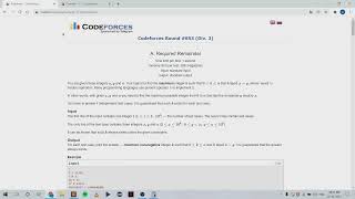 Codeforces Round #653 (Div. 3) Screencast