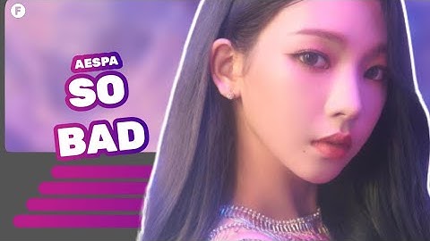 How Would AESPA sing SO BAD By Stayc [Line Distribution]