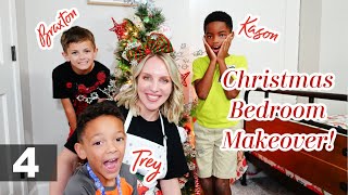 LITTLE BROTHERS CHRISTMAS BEDROOM MAKEOVER 2021