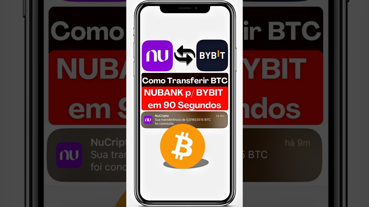 COMO TRANSFERIR BITCOIN BTC NUBANK para BYBIT TUTORIAL PASSO A PASSO -  YouTube