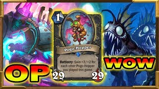 Hearthstone 2929 Infinite Pogo Mill Rogue Rise Of Shadows New Decks Wild