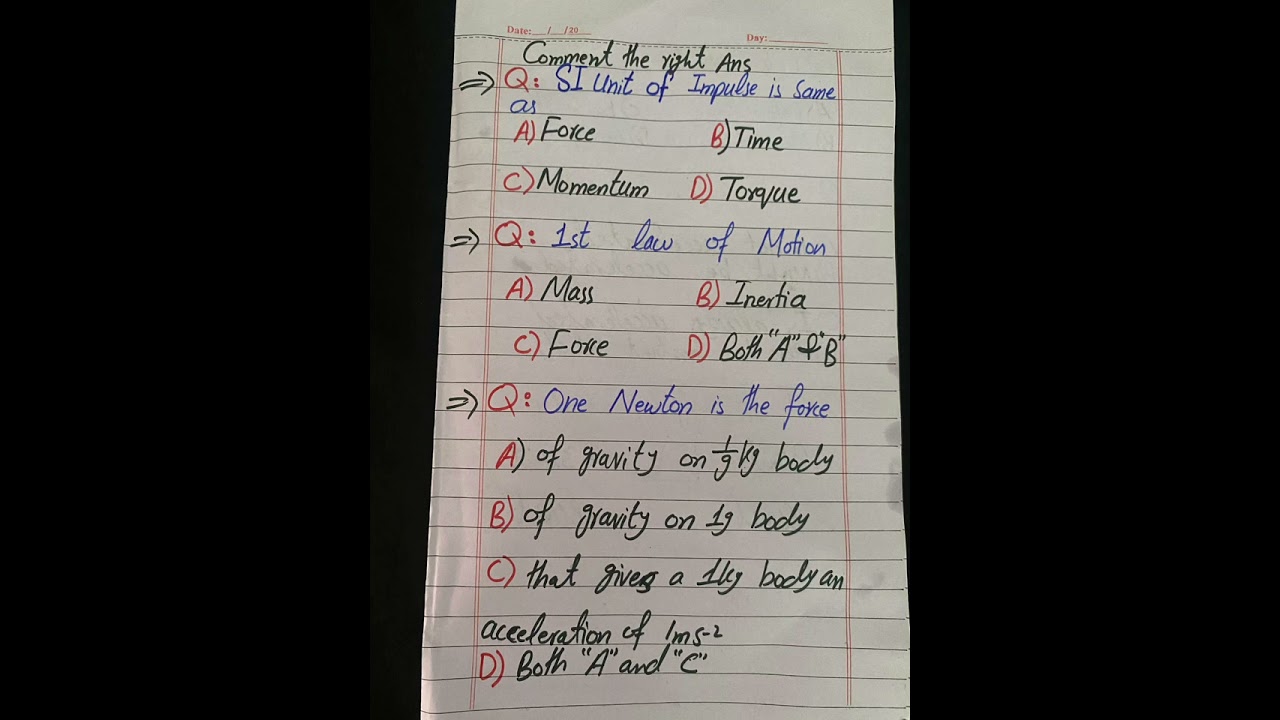 Impulse & Momentum | Laws of Motion Problems | Lecture 31 | MCAT ECAT NEET Physics