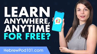 Want to Learn Hebrew Anywhere, Anytime on Your Mobile and For FREE?