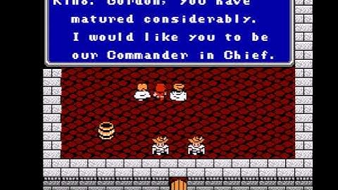 Final Fantasy II (english translation) (NES / Nintendo) - Vizzed.com GamePlay (rom hack) Destroy!
