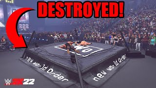 WWE 2K22: 15 Things You Can DESTROY In Incredible Ways!