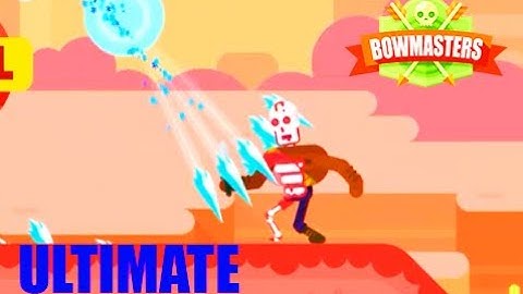 Bowmasters Part 9 - Gameplay Walkthrough - FROST VIP - Powerful ICICLE Weapon - Normal Tournament