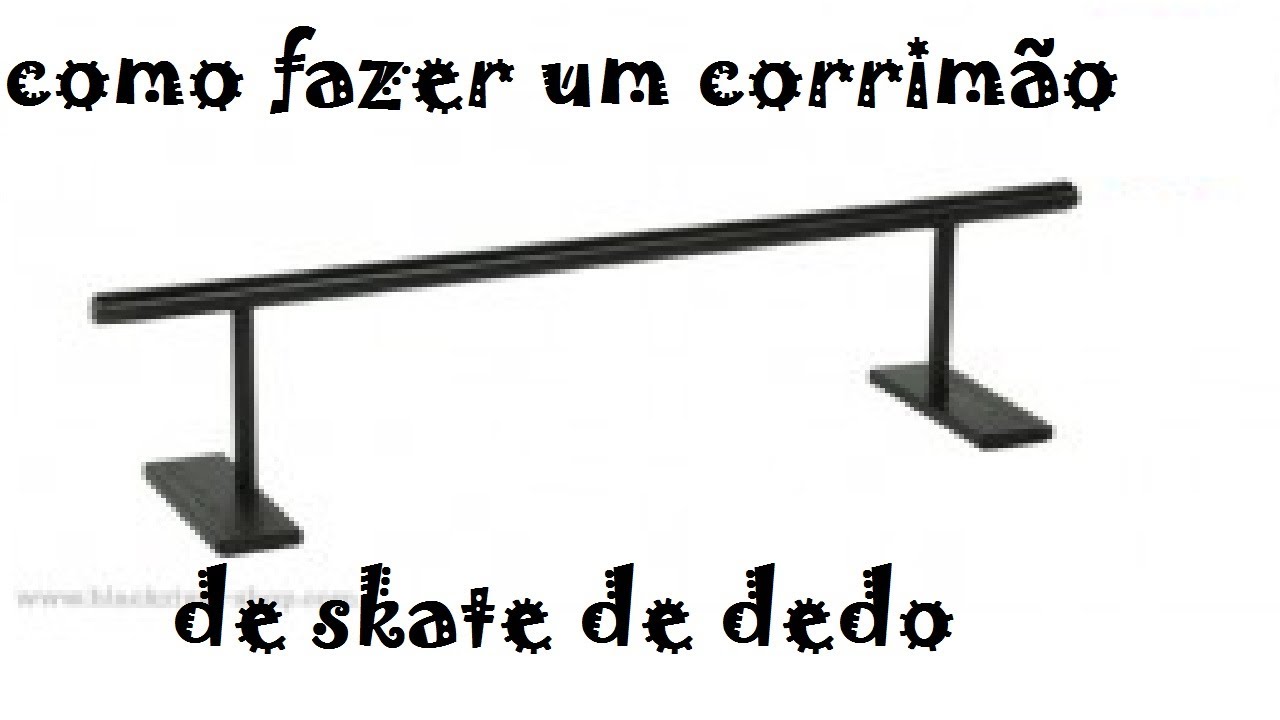 COMO FAZER RAMPA ONDULADA DE SKATE DE DEDO - FINGERBOARD 