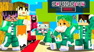 I TRAPPED LILYVILLE GANG IN MINECRAFT SQUID GAME😱|RON9IE