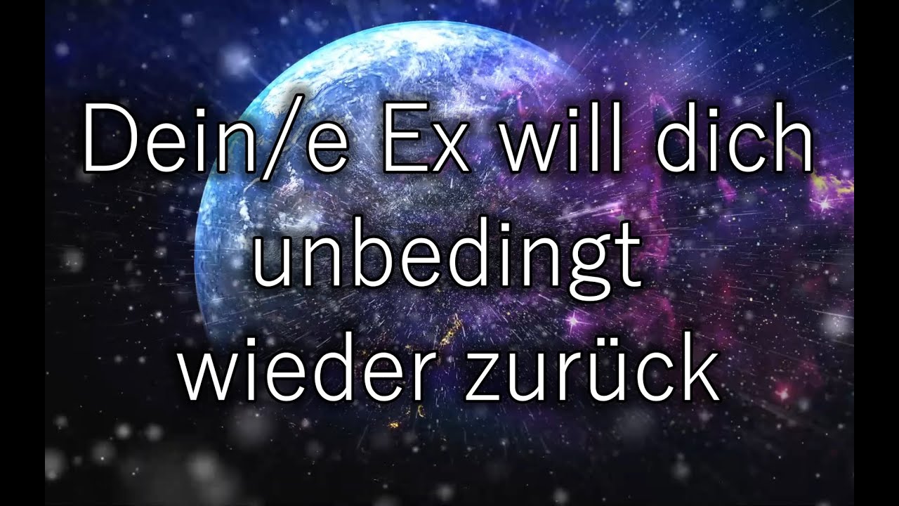 Dein/e Ex will dich wieder zurück | Ex zurück manifestieren | Subliminal