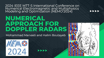 📡 Numerical Analysis of Doppler Radar Systems Using FDTD | Simulation Results & Comparison
