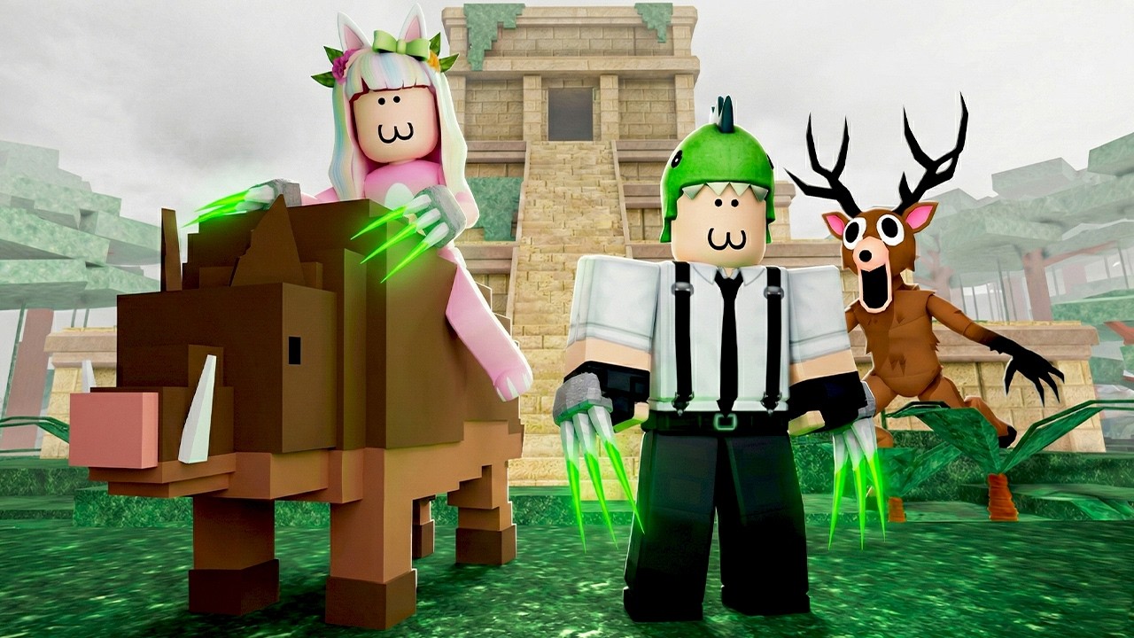 [로블록스] 99밤 정글 비밀 사원에 숨겨진 최강의 무기!! 멧돼지 길들이기!! [99 Nights in the Forest]