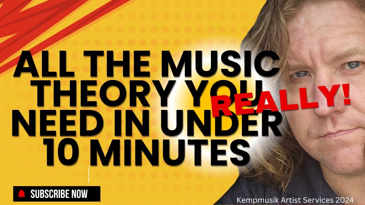 All the music theory You Need (Really!) in less than ten minutes - YouTube