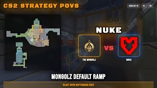 MongolZ Default Ramp - Nuke G1R4 | The MongolZ | BLAST Open Rotterdam 2026 | CS2 POV Analysis