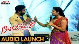 Ravi And Srimukhi Funny Speech At Aatadukundam Raa Audio Launch Sushanth, Sonam Anup Rubens