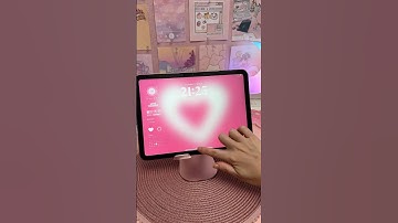 pink iPad setup 🩷✨ new iPad 11th gen | aesthetic homescreen | iPad accessories | iPad drawing