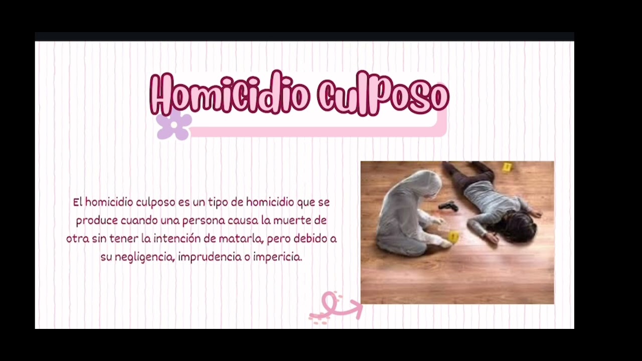 Homicidio doloso y homicidio culposo Vanesa Sandre Cuaxi Y Maite Naomi ...