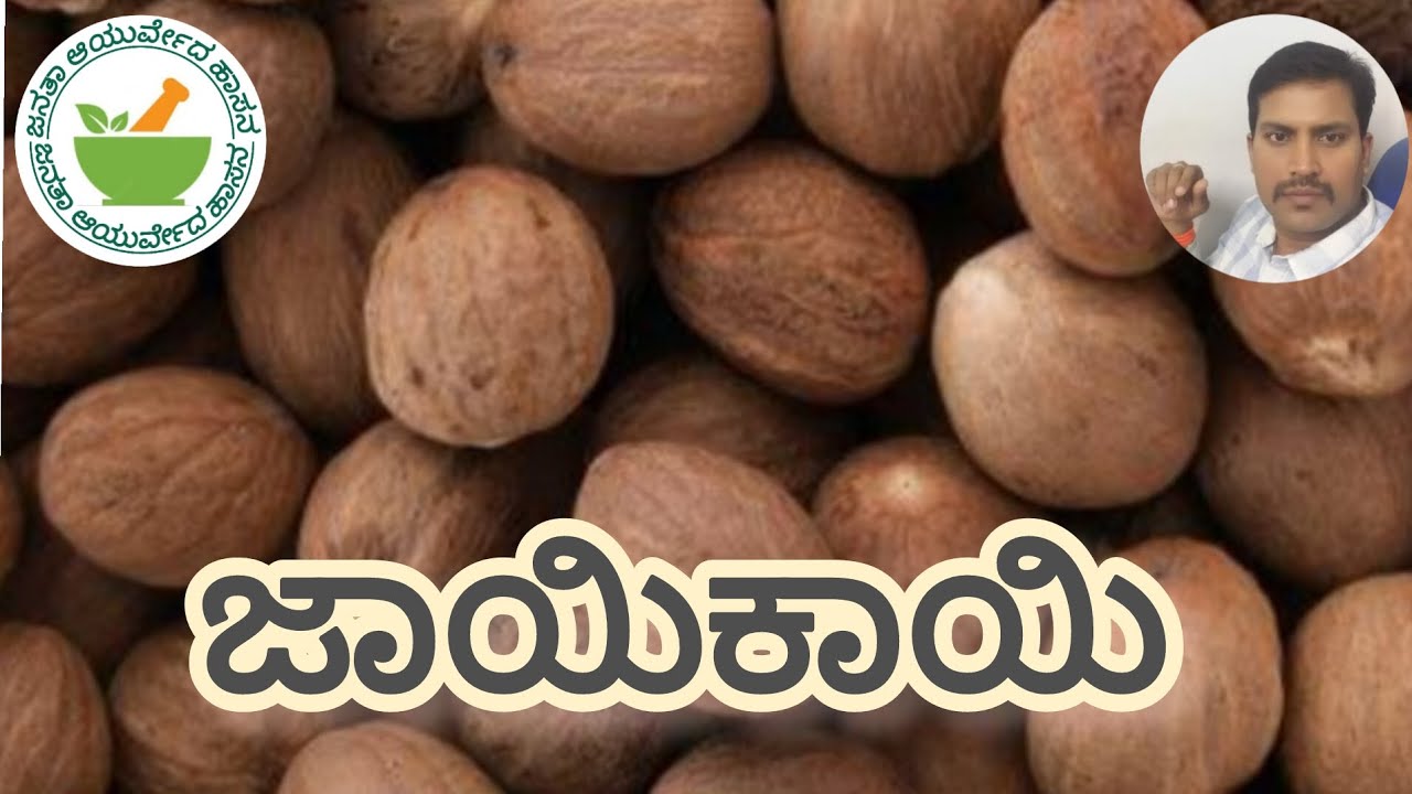 ಜಾಯಿಕಾಯಿ/Nutmeg@JanathaAyurveda