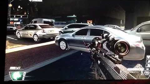 How to get out the map  on aftermath BO2