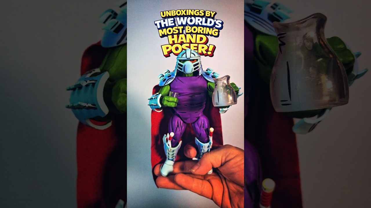 Что, если бы Рафаэль присоединился к клану Фут? | Распаковка фигурки Рафаэля в образе Шреддера от...