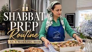 Shabbat Prep as a Working Mom Easy Shabbat Recipes Thursday & Friday Prep Routine Behind the Scenes