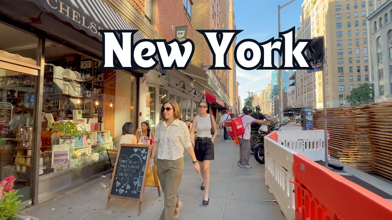 New York, Amerika Serikat | Midtown | Jelajah Pusat Kota 4K