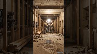 Luxury Underground Bunker Transformation with Ultimate Dog Paradise 🐕 #buildmaster777 #shorts