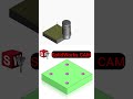 SolidWorks CAM-Face Milling and Hole Drilling Operation